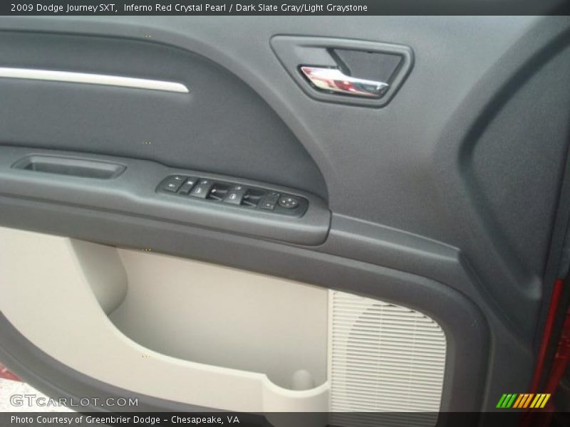 Inferno Red Crystal Pearl / Dark Slate Gray/Light Graystone 2009 Dodge Journey SXT