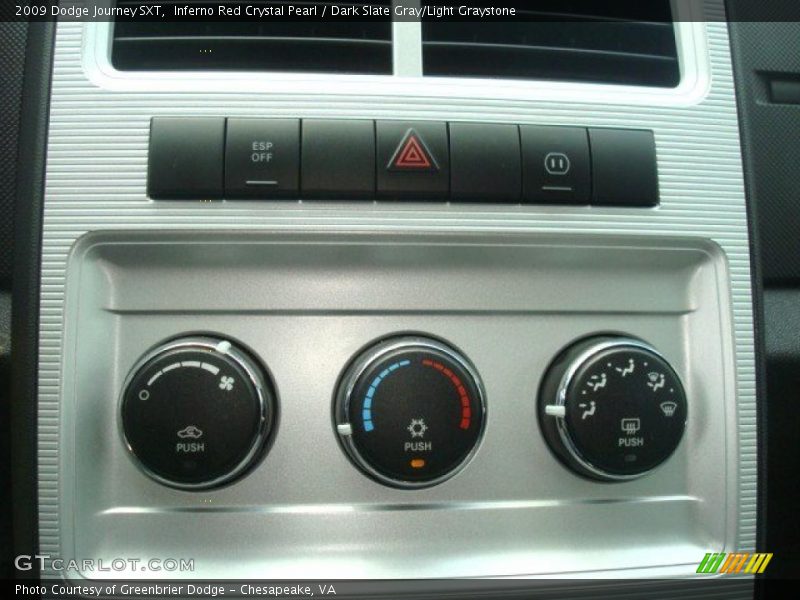 Inferno Red Crystal Pearl / Dark Slate Gray/Light Graystone 2009 Dodge Journey SXT