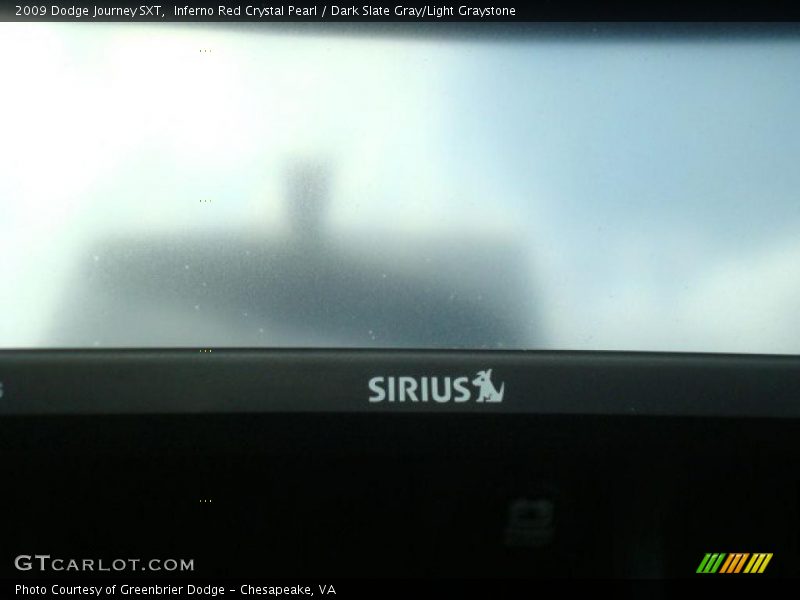 Inferno Red Crystal Pearl / Dark Slate Gray/Light Graystone 2009 Dodge Journey SXT