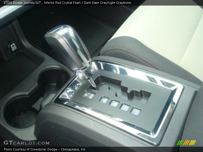 Inferno Red Crystal Pearl / Dark Slate Gray/Light Graystone 2009 Dodge Journey SXT