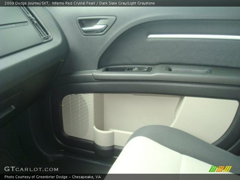 Inferno Red Crystal Pearl / Dark Slate Gray/Light Graystone 2009 Dodge Journey SXT
