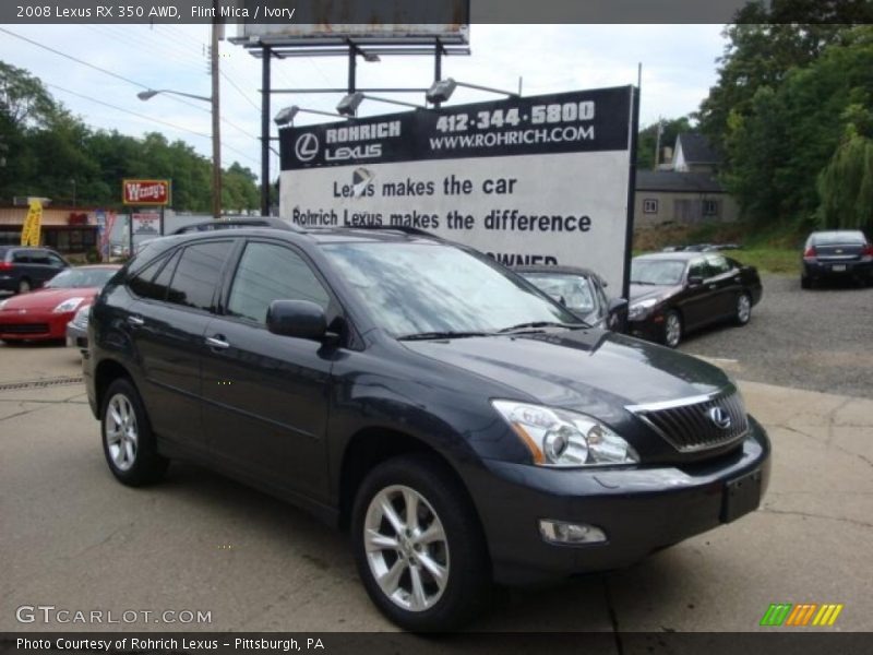 Flint Mica / Ivory 2008 Lexus RX 350 AWD