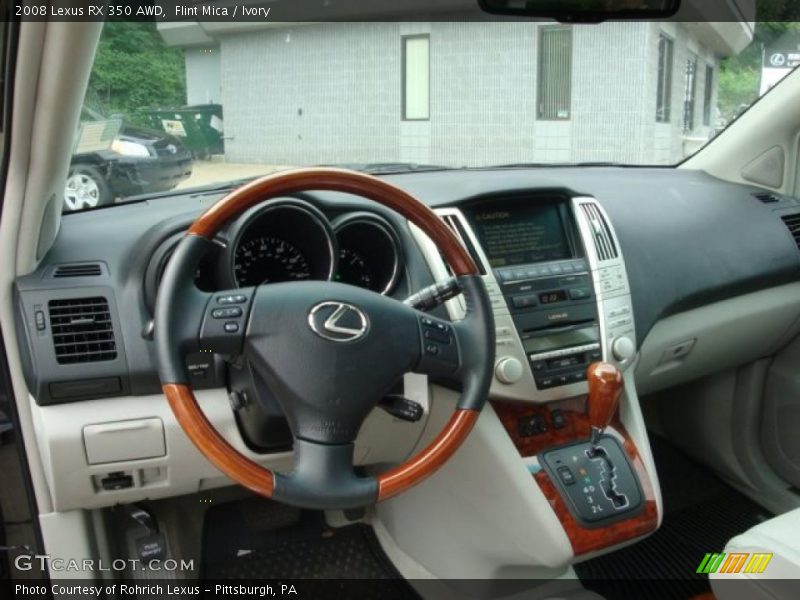 Flint Mica / Ivory 2008 Lexus RX 350 AWD