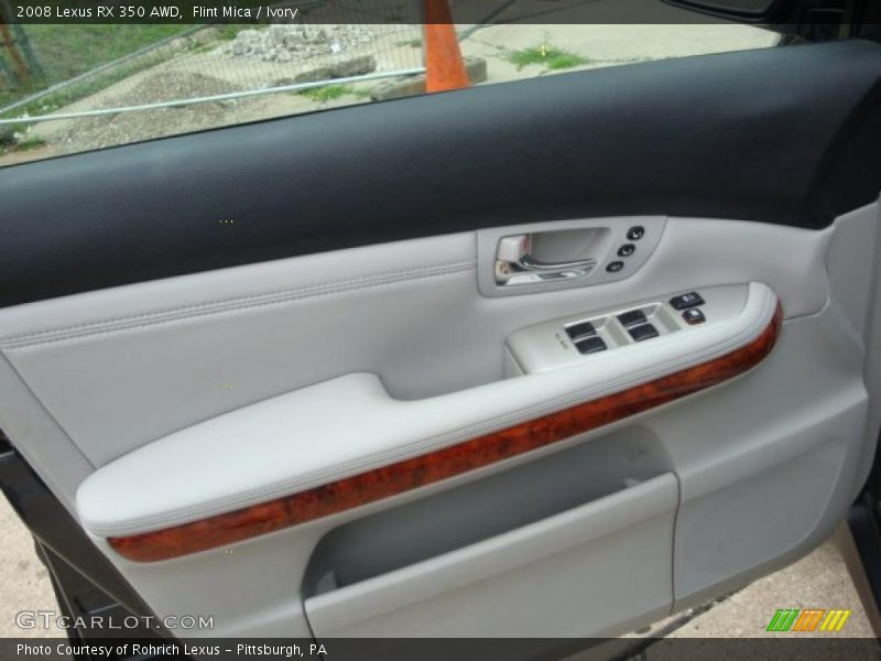 Flint Mica / Ivory 2008 Lexus RX 350 AWD