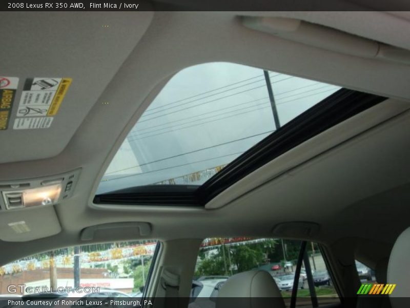Flint Mica / Ivory 2008 Lexus RX 350 AWD