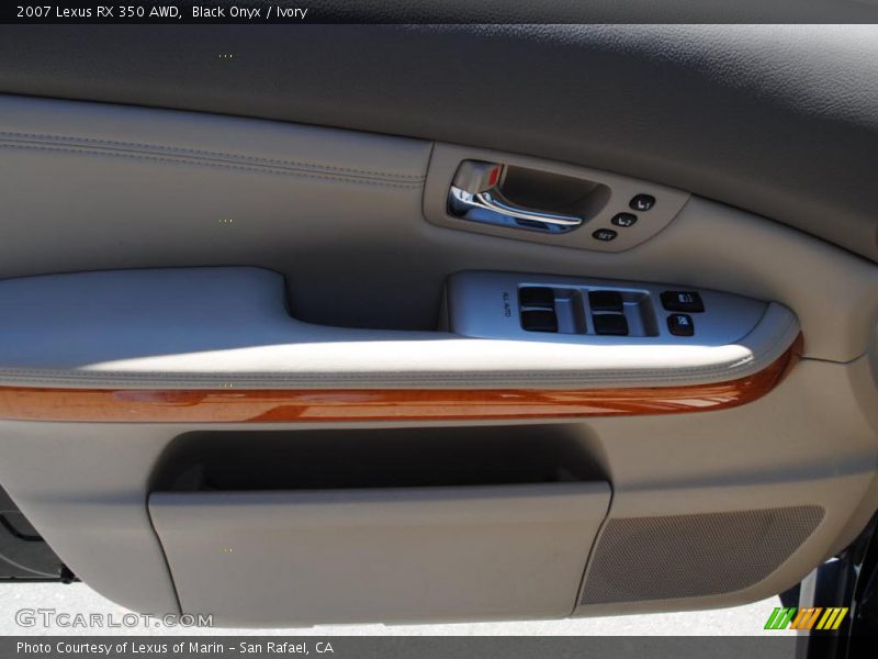 Black Onyx / Ivory 2007 Lexus RX 350 AWD