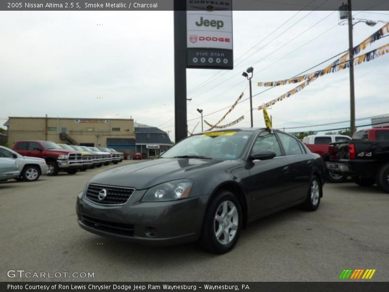 Smoke Metallic / Charcoal 2005 Nissan Altima 2.5 S
