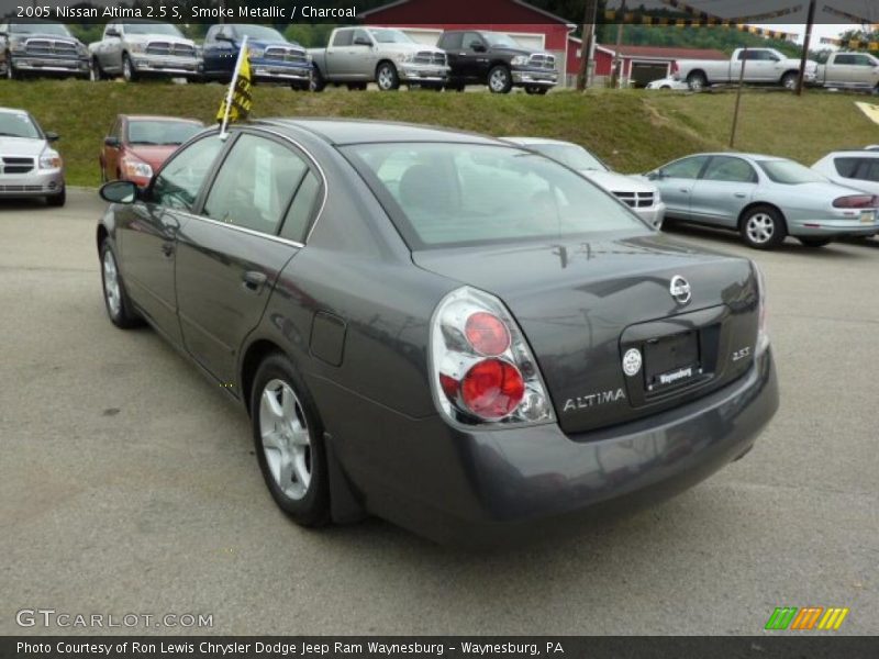 Smoke Metallic / Charcoal 2005 Nissan Altima 2.5 S