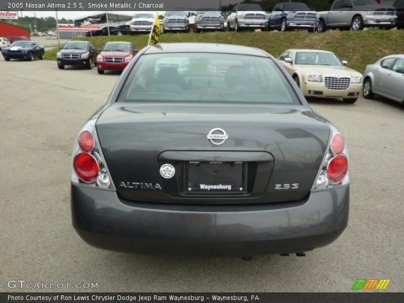 Smoke Metallic / Charcoal 2005 Nissan Altima 2.5 S
