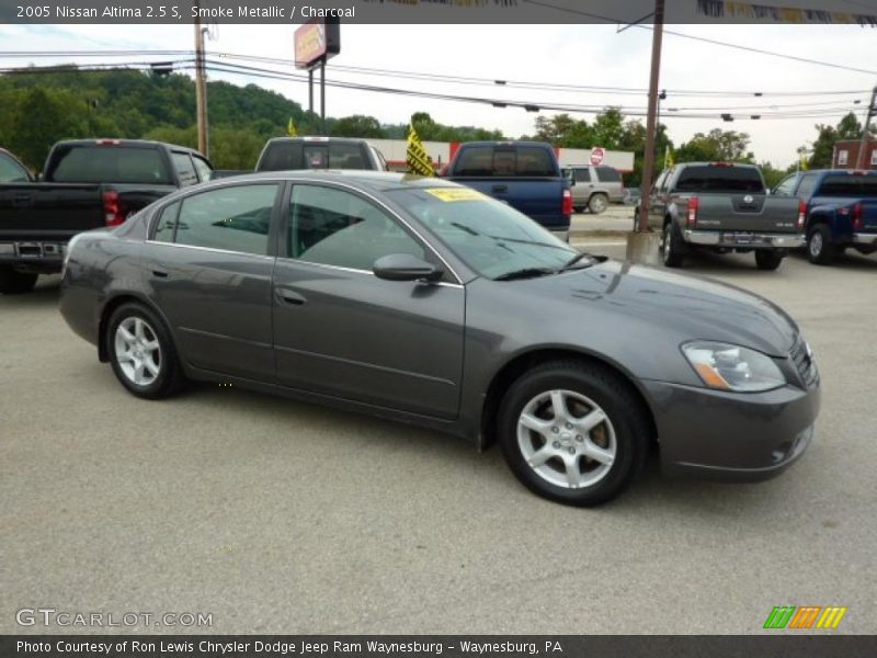 Smoke Metallic / Charcoal 2005 Nissan Altima 2.5 S