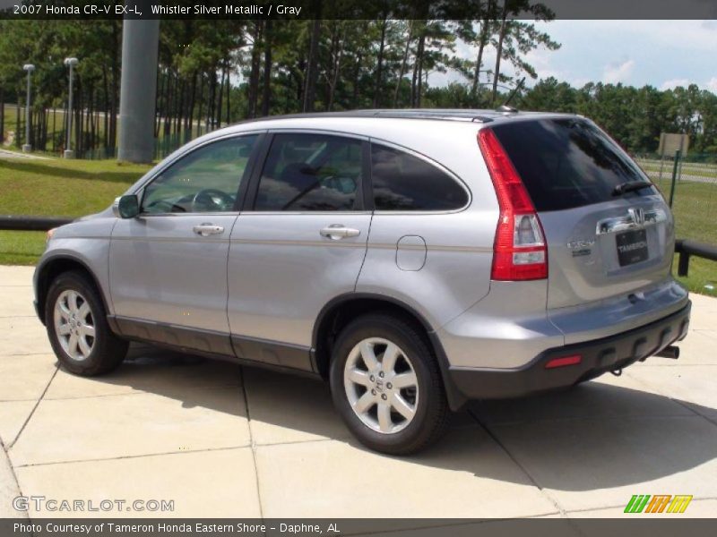 Whistler Silver Metallic / Gray 2007 Honda CR-V EX-L