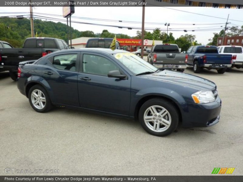 Modern Blue Pearl / Dark Slate Gray/Light Slate Gray 2008 Dodge Avenger SXT