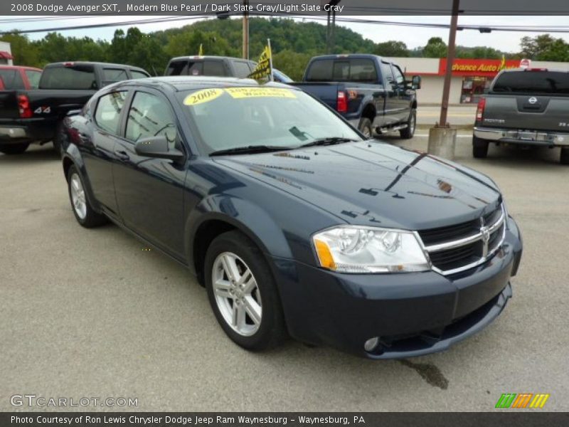 Modern Blue Pearl / Dark Slate Gray/Light Slate Gray 2008 Dodge Avenger SXT