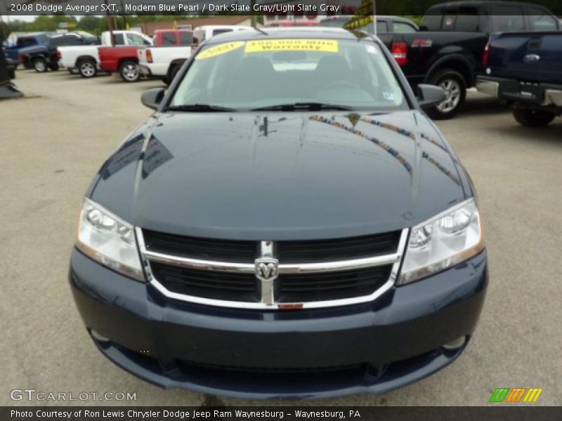 Modern Blue Pearl / Dark Slate Gray/Light Slate Gray 2008 Dodge Avenger SXT
