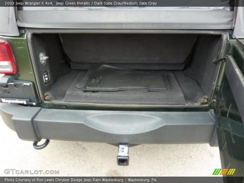 Jeep Green Metallic / Dark Slate Gray/Medium Slate Gray 2009 Jeep Wrangler X 4x4