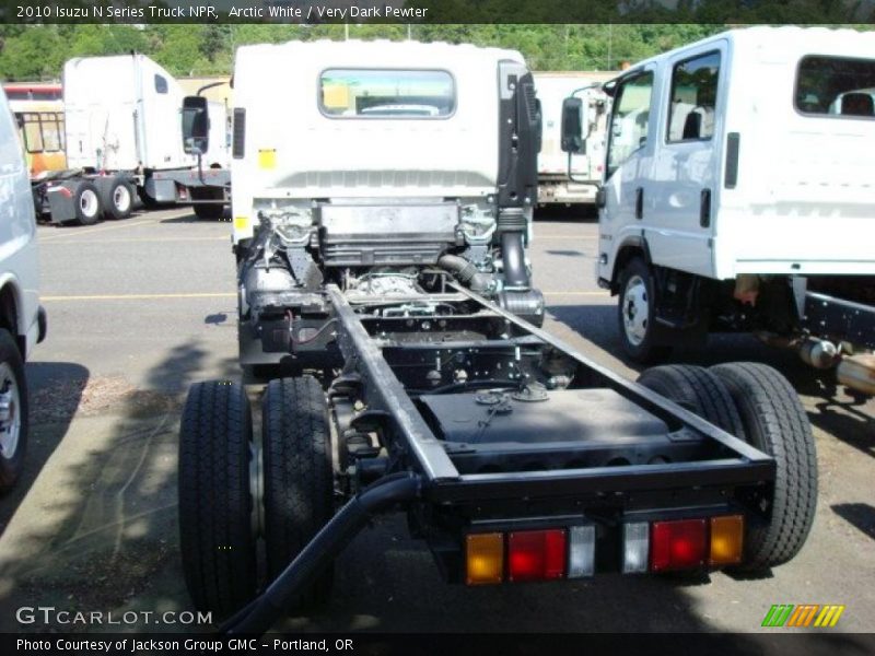 Arctic White / Very Dark Pewter 2010 Isuzu N Series Truck NPR