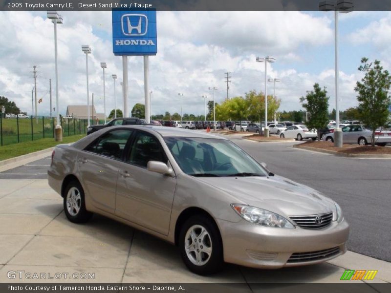 Desert Sand Mica / Taupe 2005 Toyota Camry LE
