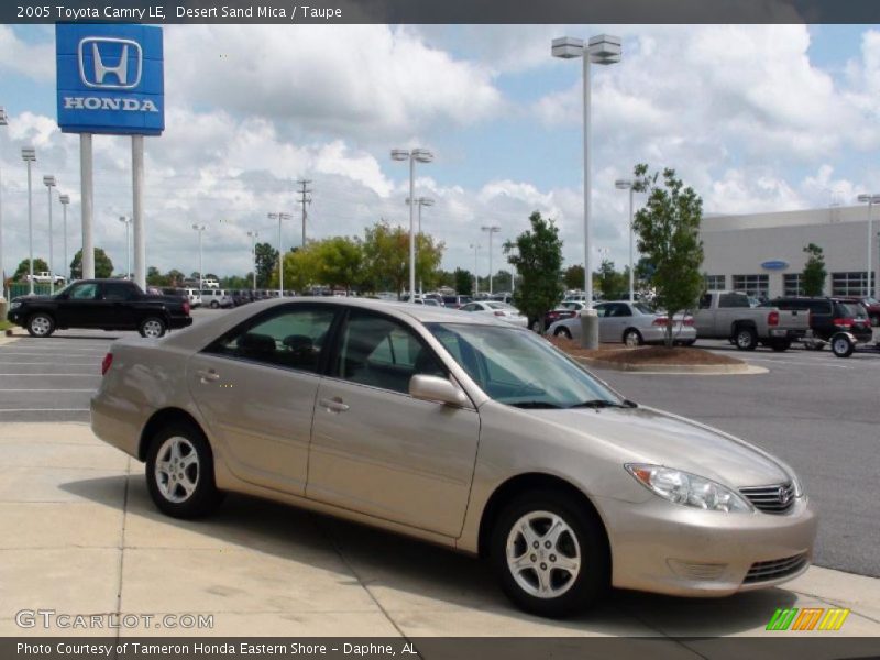 Desert Sand Mica / Taupe 2005 Toyota Camry LE