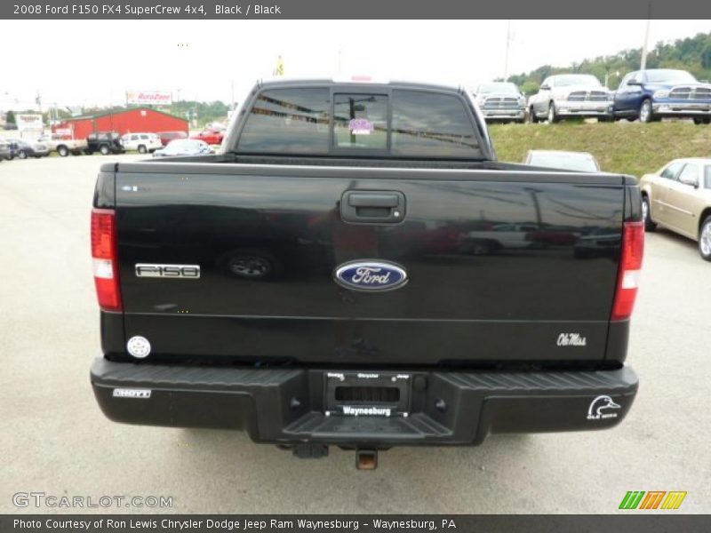 Black / Black 2008 Ford F150 FX4 SuperCrew 4x4