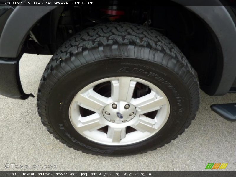 Black / Black 2008 Ford F150 FX4 SuperCrew 4x4