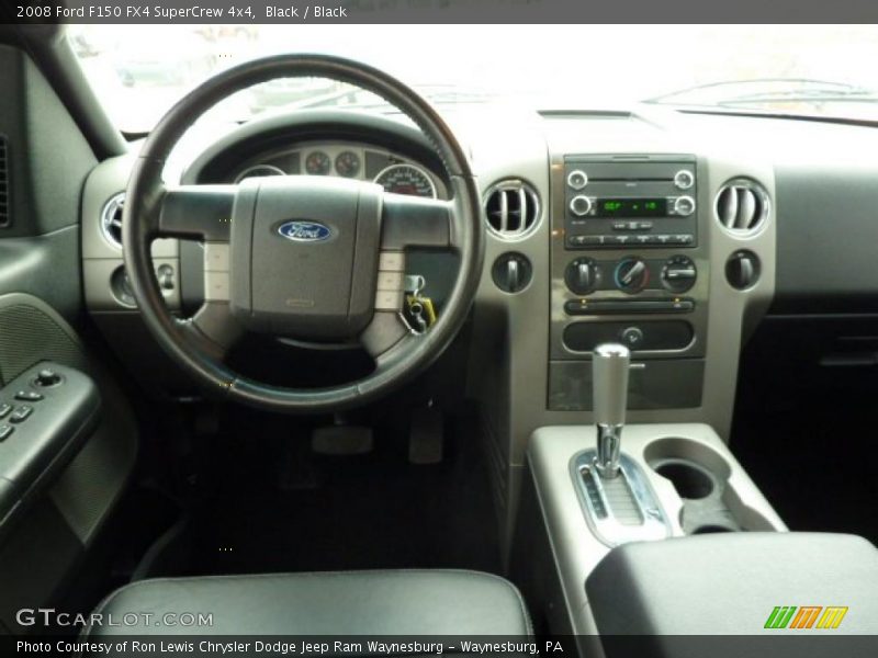 Black / Black 2008 Ford F150 FX4 SuperCrew 4x4
