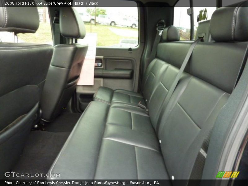Black / Black 2008 Ford F150 FX4 SuperCrew 4x4