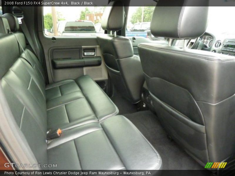 Black / Black 2008 Ford F150 FX4 SuperCrew 4x4