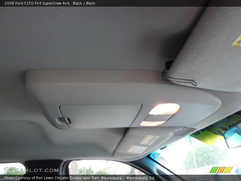Black / Black 2008 Ford F150 FX4 SuperCrew 4x4
