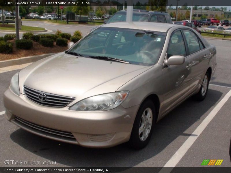 Desert Sand Mica / Taupe 2005 Toyota Camry LE