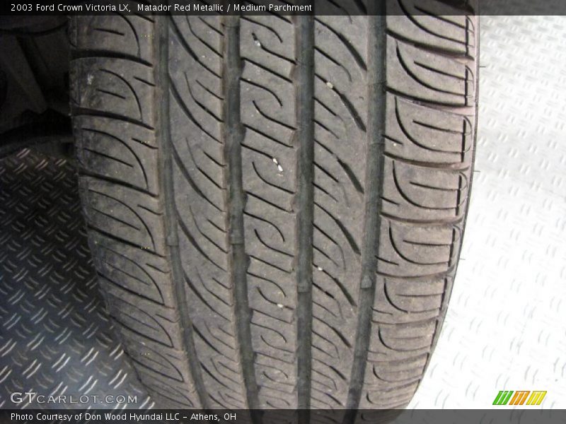 Matador Red Metallic / Medium Parchment 2003 Ford Crown Victoria LX