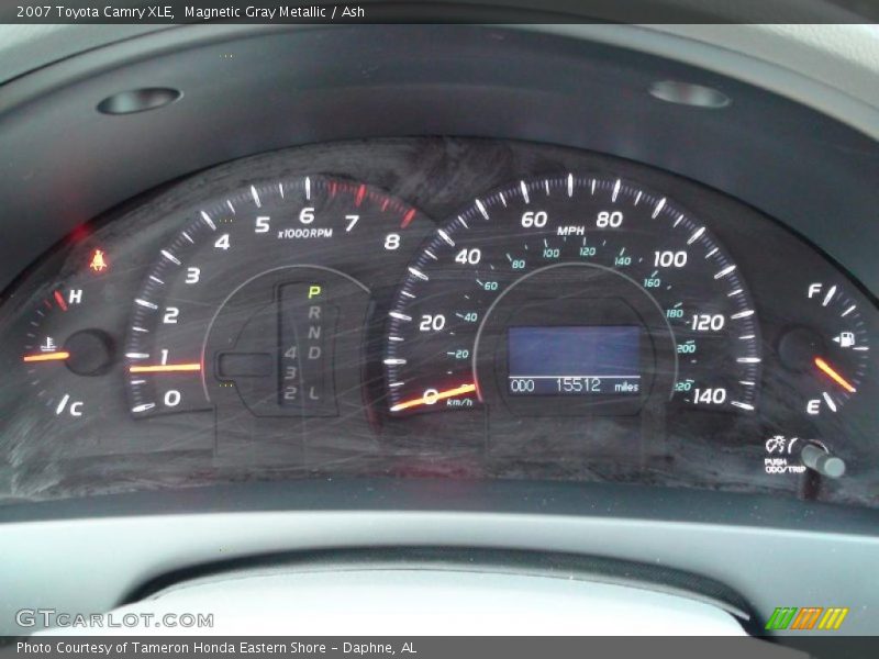 Magnetic Gray Metallic / Ash 2007 Toyota Camry XLE