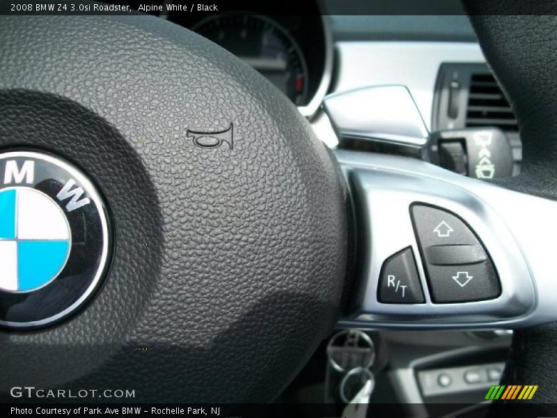 Alpine White / Black 2008 BMW Z4 3.0si Roadster