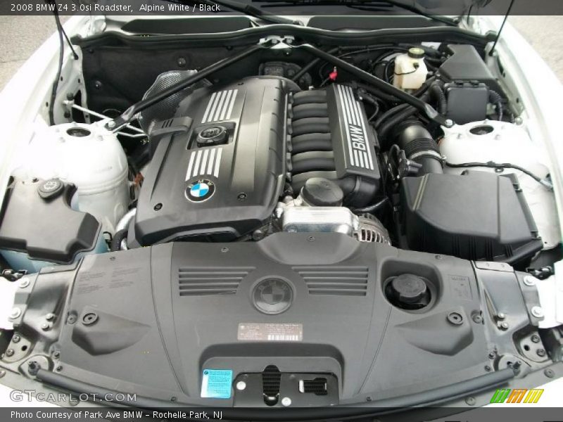 Alpine White / Black 2008 BMW Z4 3.0si Roadster