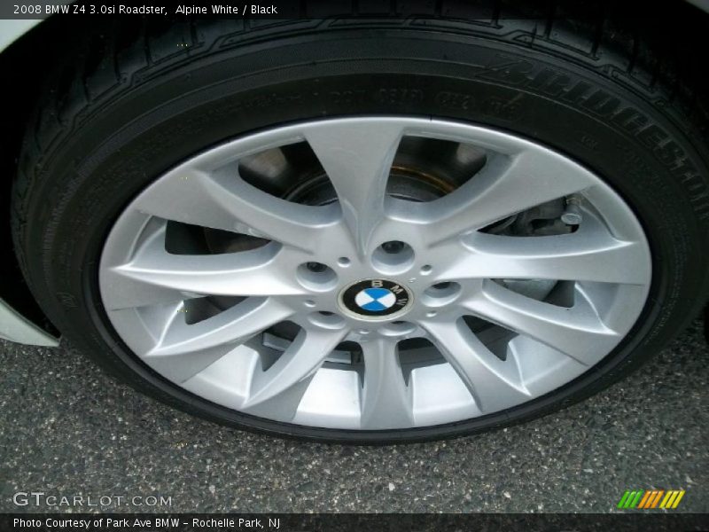 Alpine White / Black 2008 BMW Z4 3.0si Roadster