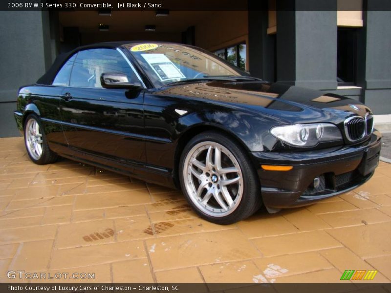 Jet Black / Sand 2006 BMW 3 Series 330i Convertible