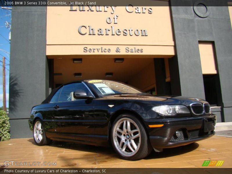 Jet Black / Sand 2006 BMW 3 Series 330i Convertible