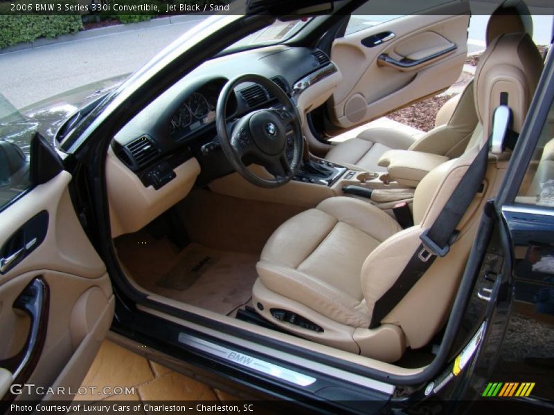 Jet Black / Sand 2006 BMW 3 Series 330i Convertible