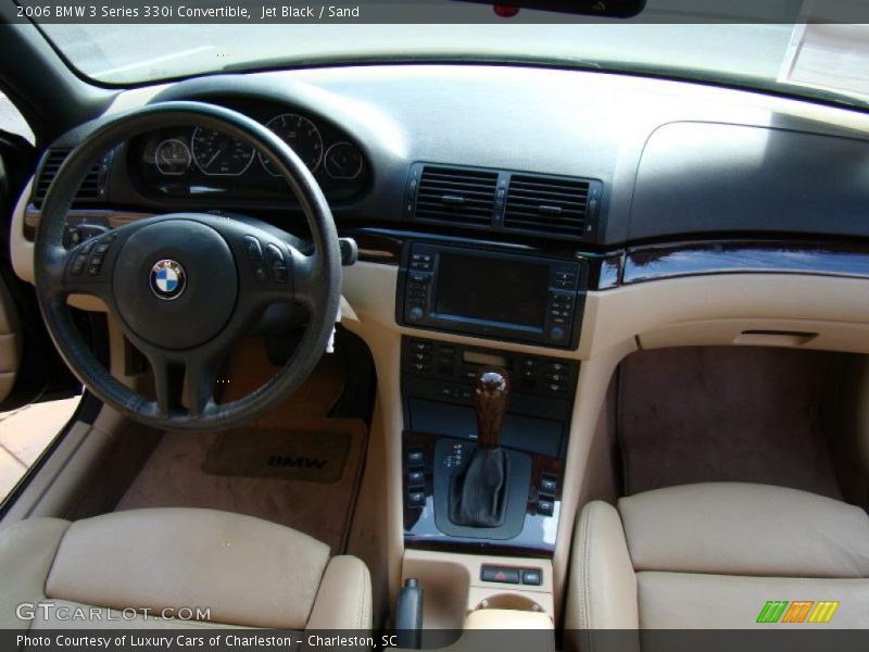 Jet Black / Sand 2006 BMW 3 Series 330i Convertible