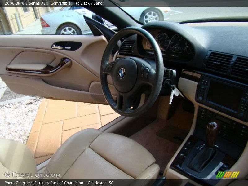 Jet Black / Sand 2006 BMW 3 Series 330i Convertible