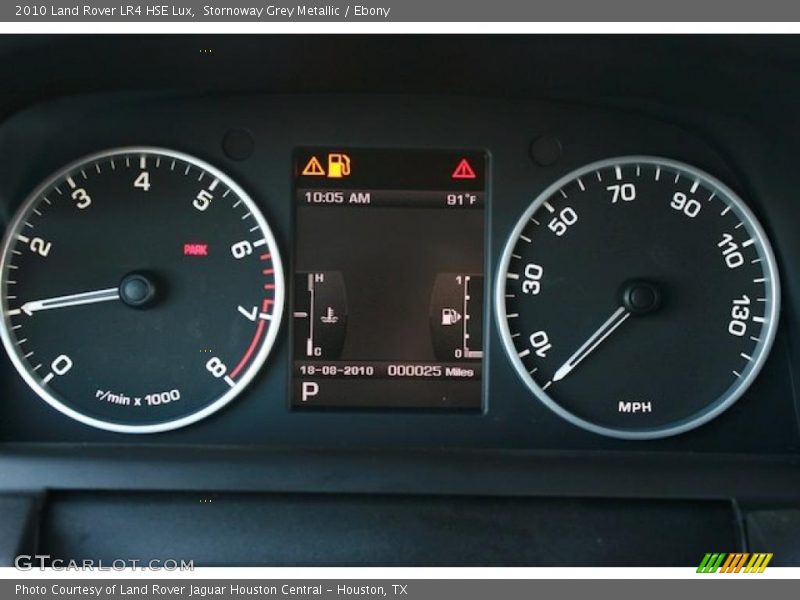 Stornoway Grey Metallic / Ebony 2010 Land Rover LR4 HSE Lux