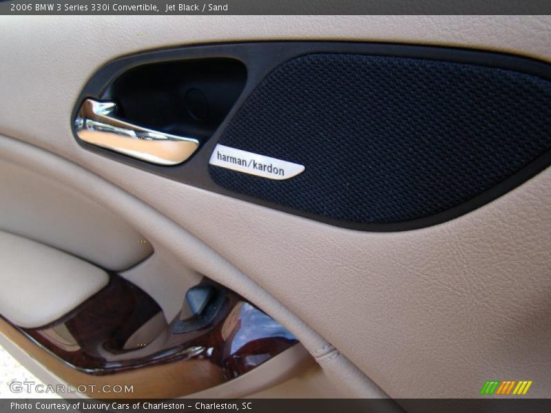 Jet Black / Sand 2006 BMW 3 Series 330i Convertible