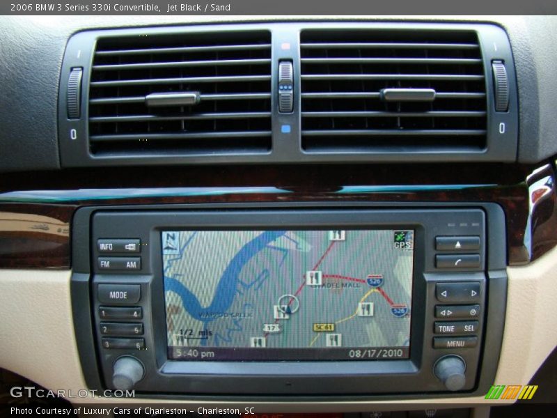 Jet Black / Sand 2006 BMW 3 Series 330i Convertible