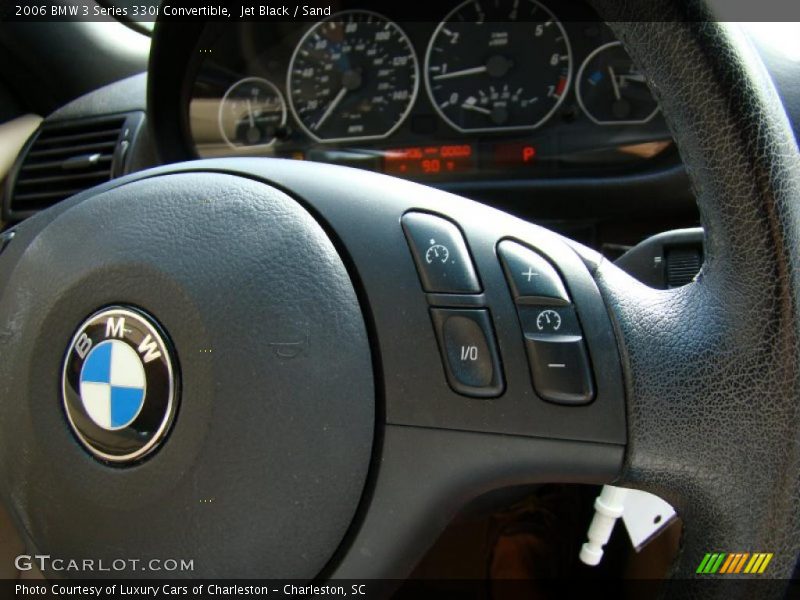 Jet Black / Sand 2006 BMW 3 Series 330i Convertible