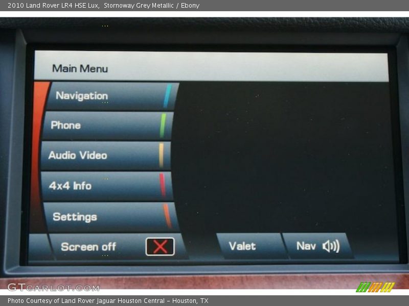 Stornoway Grey Metallic / Ebony 2010 Land Rover LR4 HSE Lux