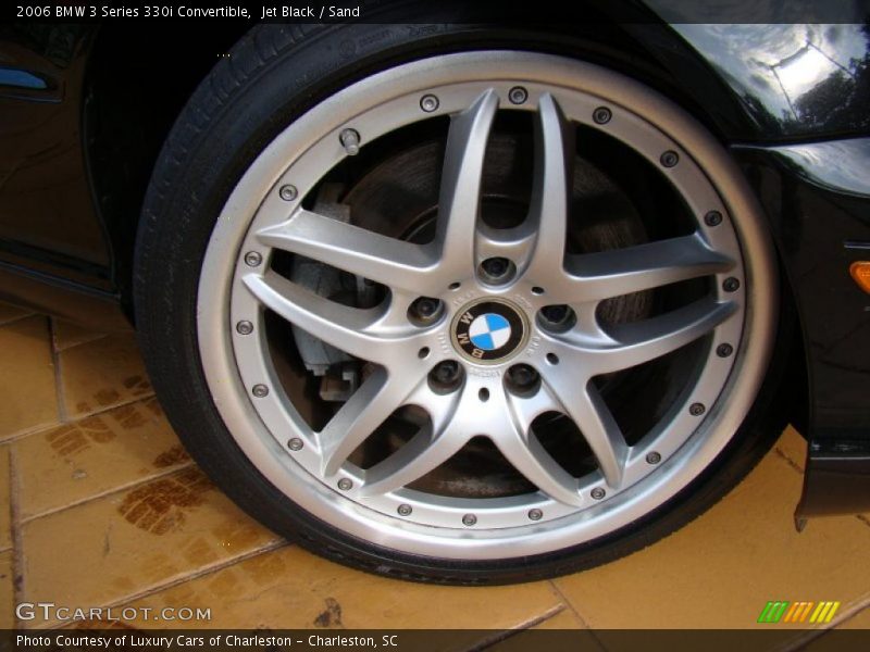Jet Black / Sand 2006 BMW 3 Series 330i Convertible