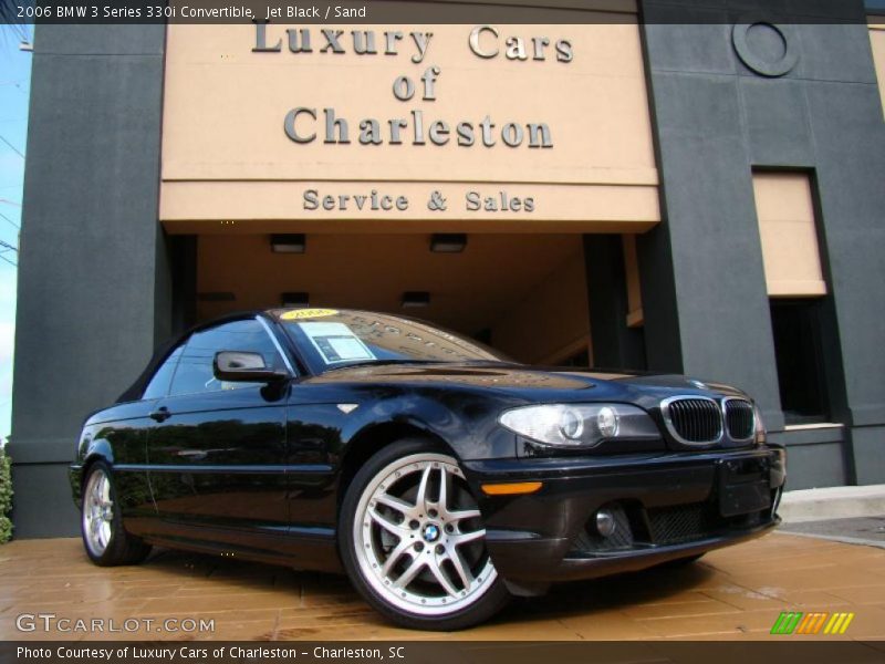 Jet Black / Sand 2006 BMW 3 Series 330i Convertible