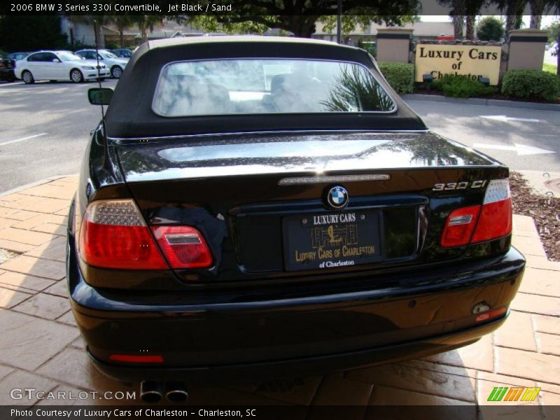 Jet Black / Sand 2006 BMW 3 Series 330i Convertible