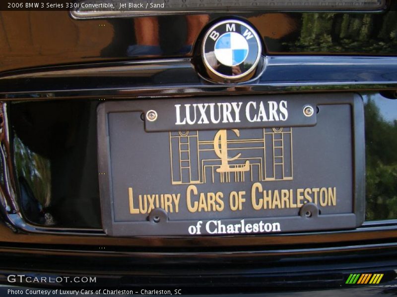 Jet Black / Sand 2006 BMW 3 Series 330i Convertible