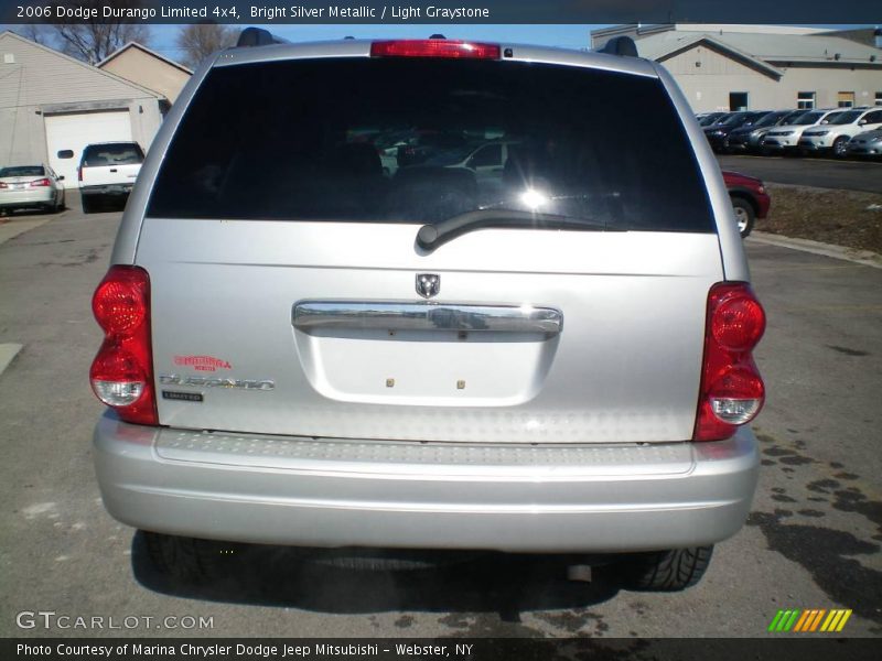 Bright Silver Metallic / Light Graystone 2006 Dodge Durango Limited 4x4