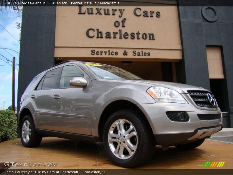 Pewter Metallic / Macadamia 2006 Mercedes-Benz ML 350 4Matic